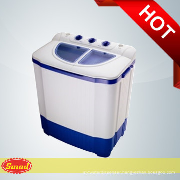 Domestic semi automatic twin tub mini clothes washing machine